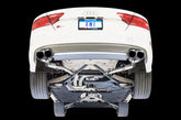 AWE Track Edition Exhaust for Audi C7 S7 4.0T - Chrome Silver Tips - Mounted